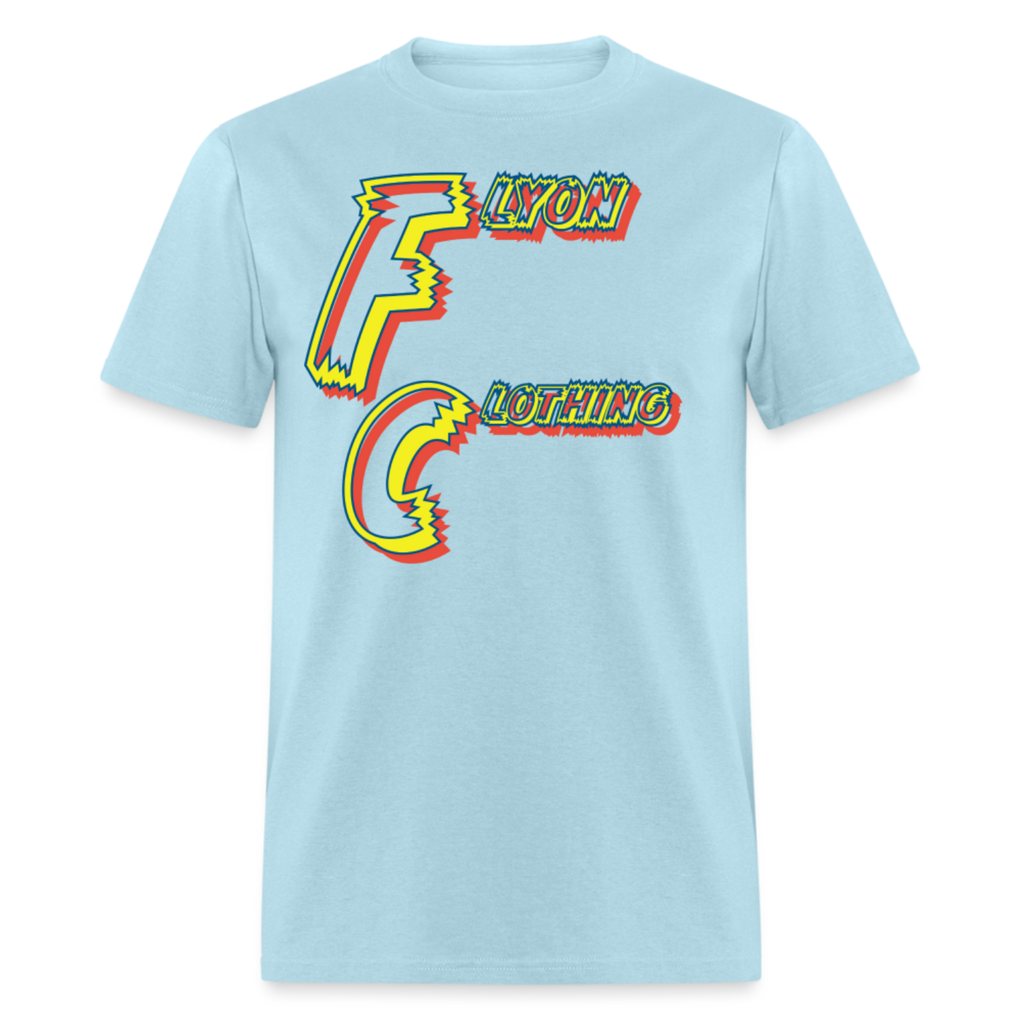 F. C. T-Shirt - powder blue