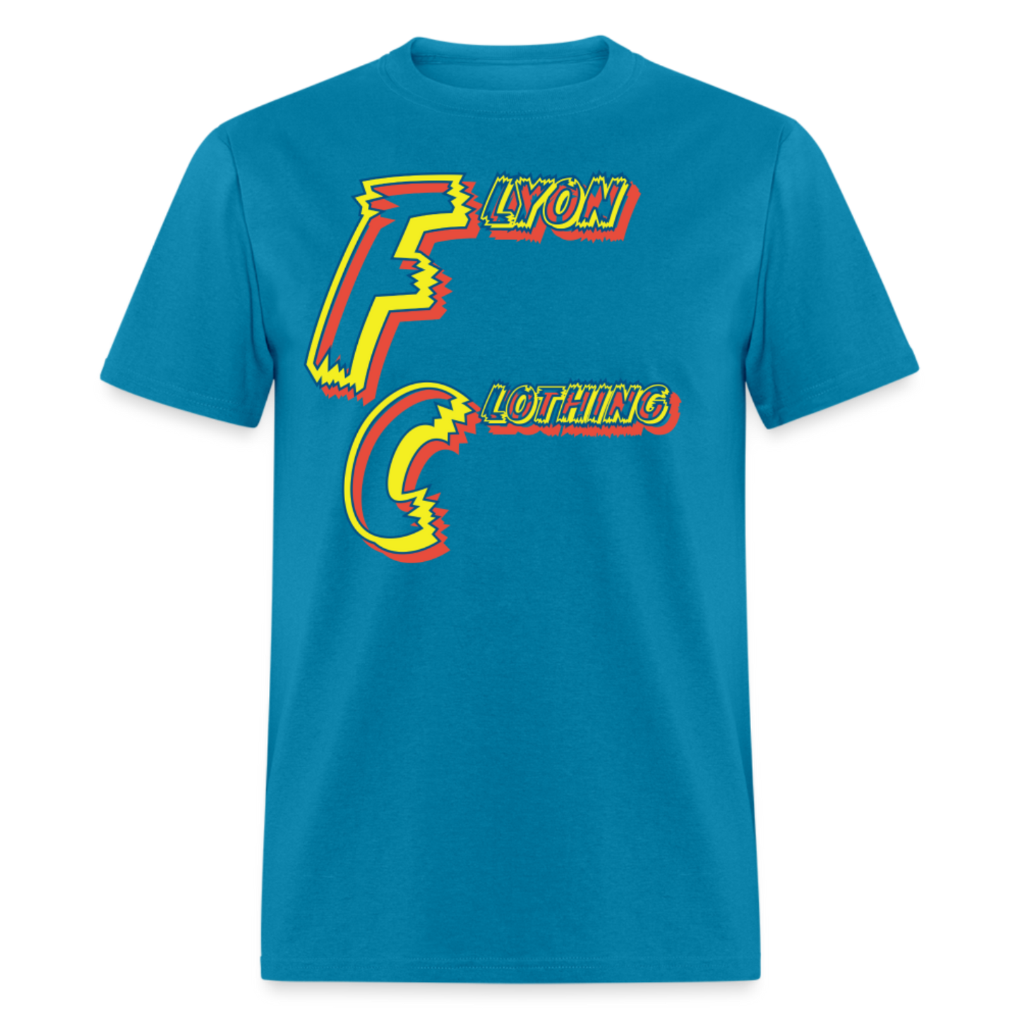 F. C. T-Shirt - turquoise