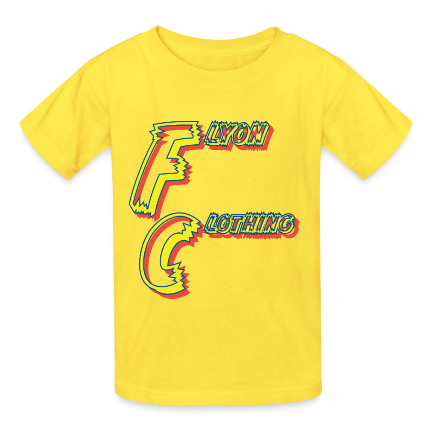 Kid's F.C. T-Shirt - yellow