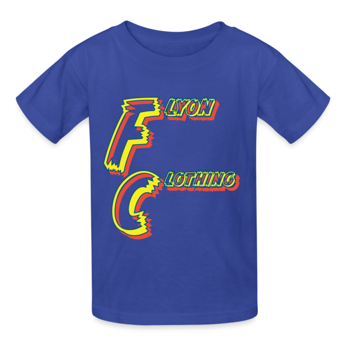 Kid's F.C. T-Shirt - royal blue