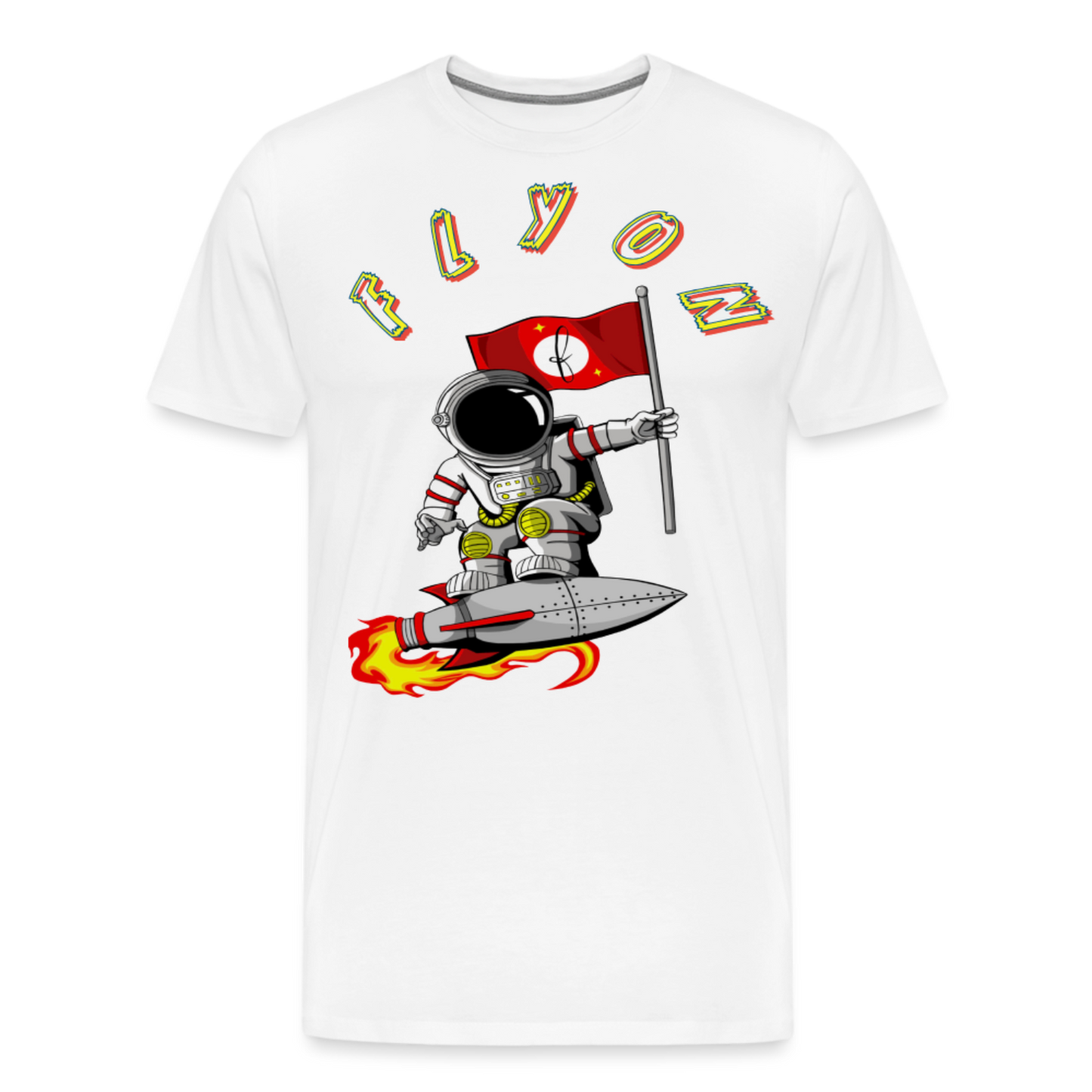 Flyon Astro T-Shirt - white
