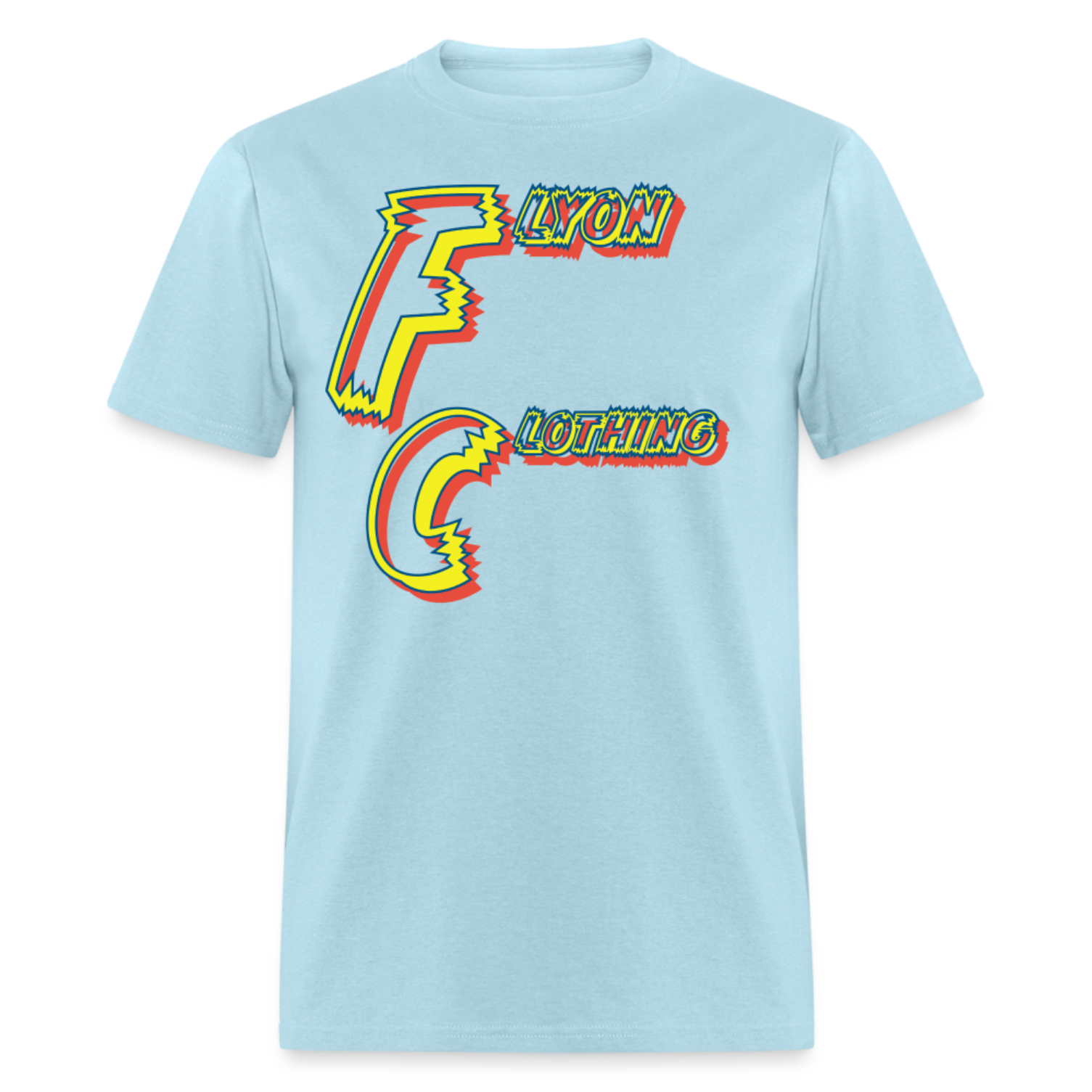 F. C. T-Shirt - powder blue