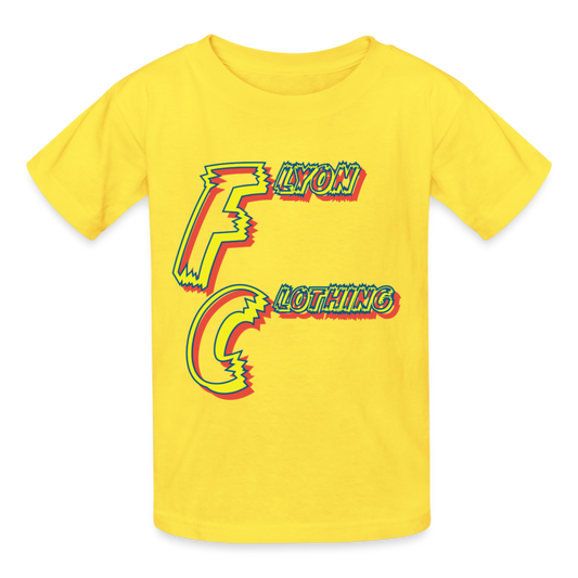 Kid's F.C. T-Shirt - yellow